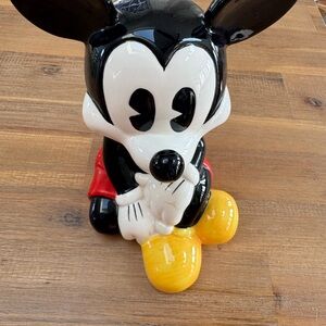 Disney Black and Yellow Mickey Mouse Figurine